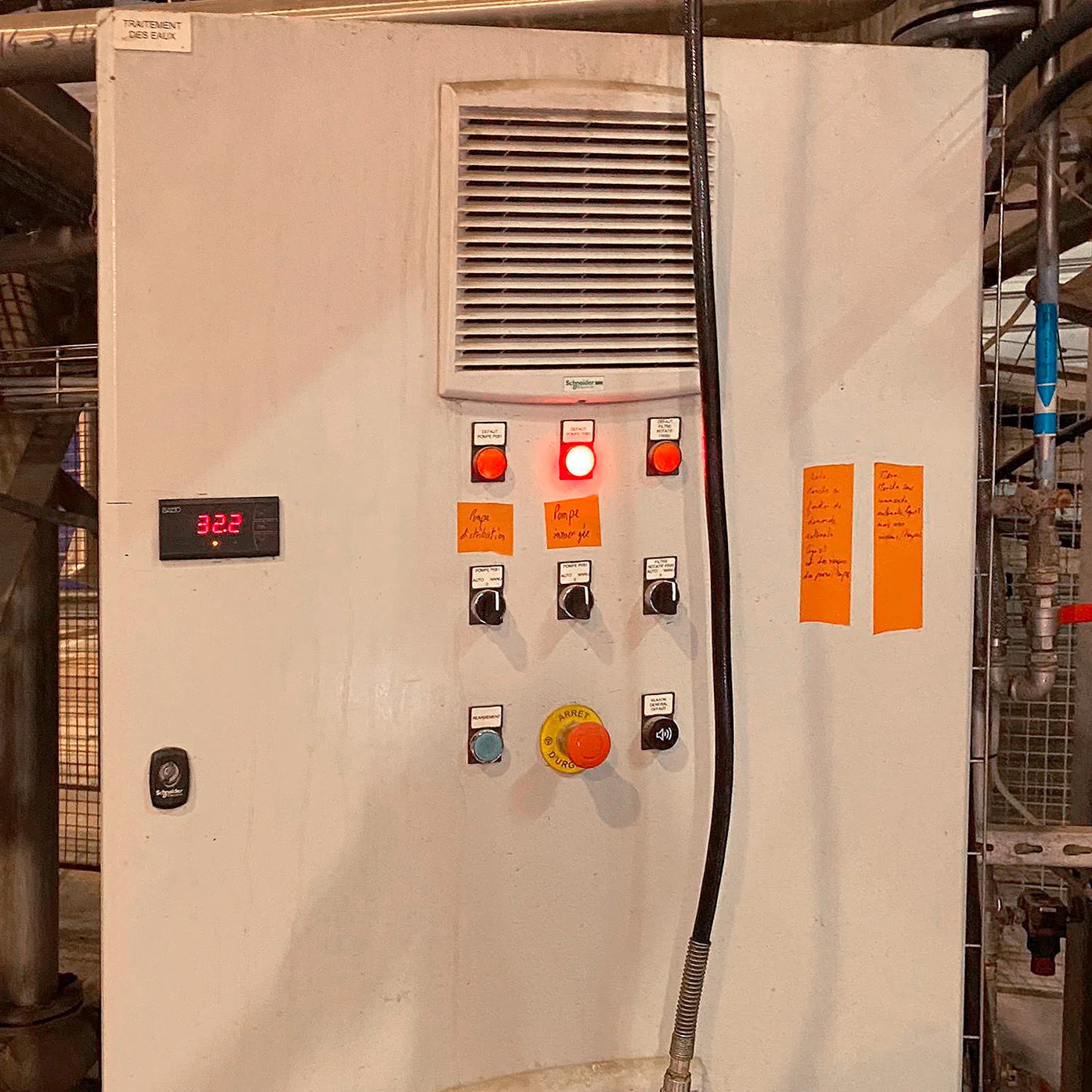 Automatisation - Station de Traitement des Eaux Industrielles - solution